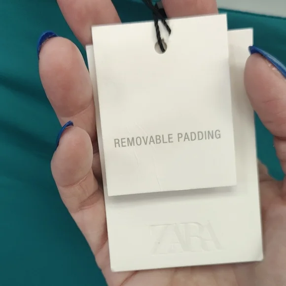 Zara Teal Swimsuit - Picture 8 of 9